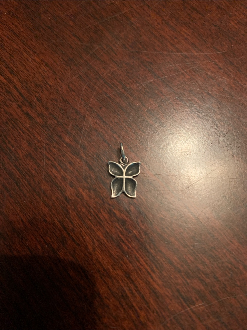 RETIRED and RARE James Avery Butterfly Cross Charm